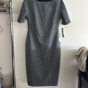 Maggy London Gray Sheath Dress